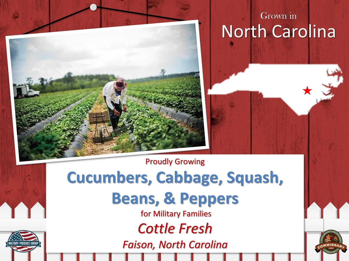 Locally Grown Taste the Difference Military Produce Group